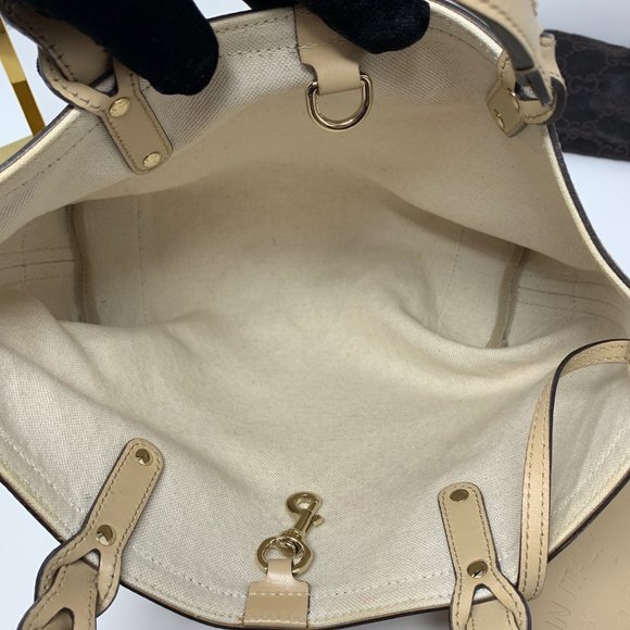 Authentic GUCCI With pouch Diamante Tote Bag - Picture 13 of 14